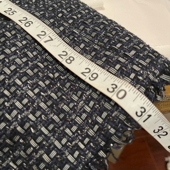 NWT Ann Taylor blue tweed jacket size S - Picture 9 of 13